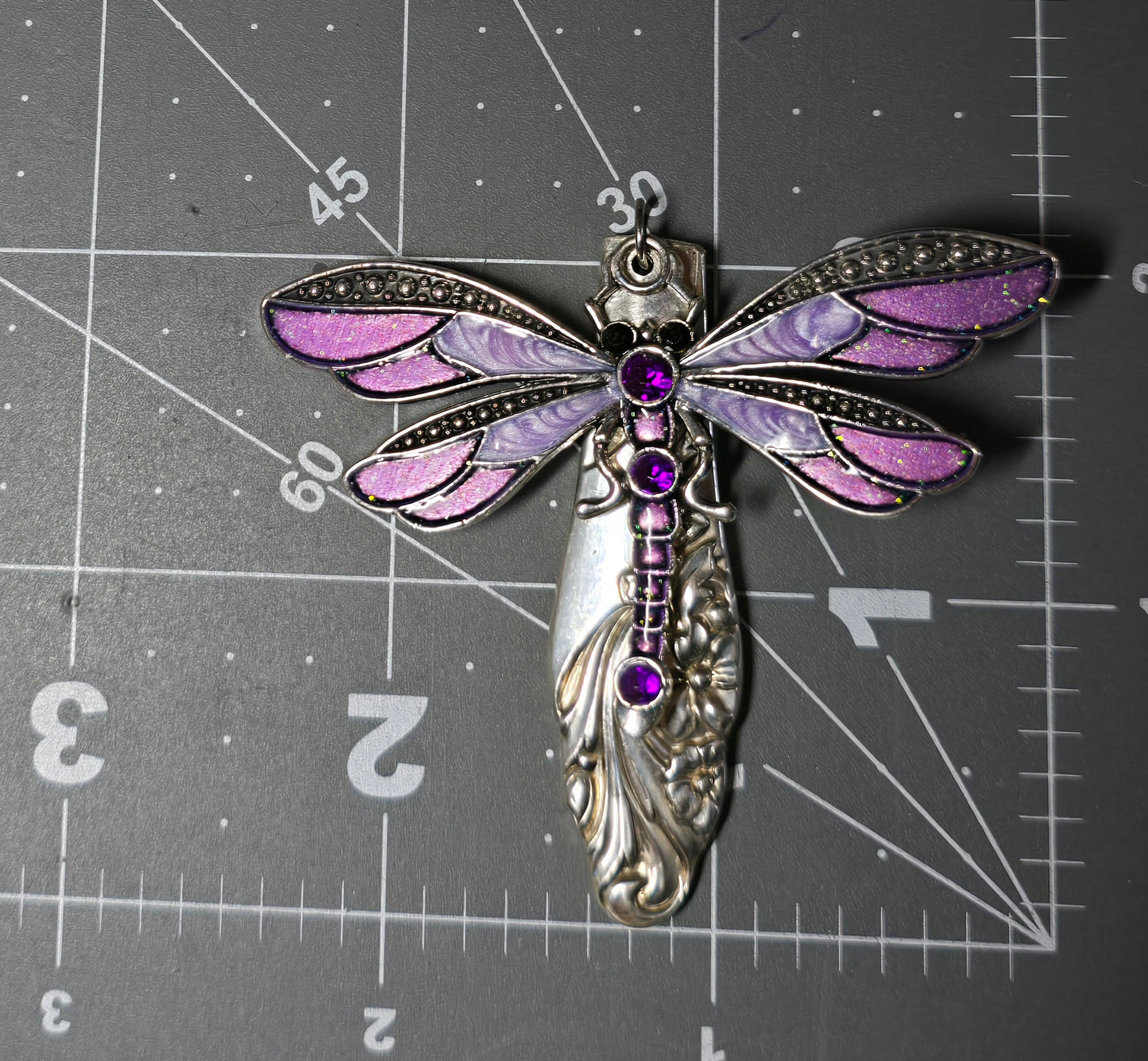 Evening Star Dragonfly Pendant