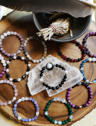 Vibrational Crystal Energy Infused Bracelet (Custom Made)