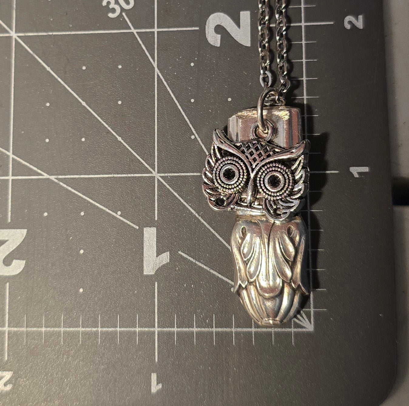 Vintage Danish Princess Owl Pendant